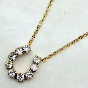 미사용 sheriche 말발굽 호스슈 골드 컬러 목걸이