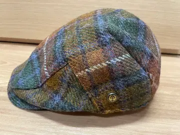 tokio hat 체크 무늬 울 헌팅 모자