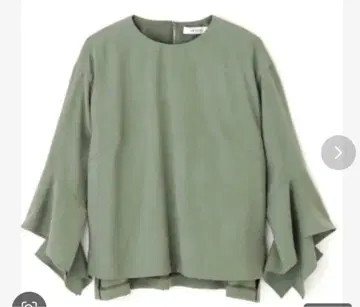 어도어 ADORE 라이트 그로그랭 블라우스