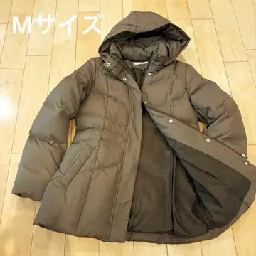 [ 골든 베어 ] 다운 자켓 M 사이즈 브라운 다운 페더