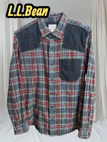 [ 새상품급 ] L.L.Bean 체크 무늬 플란넬 셔츠 S
