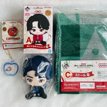 제일복권 미세스 A상 C상 E상 스톨 봉제 인형 참 와카이