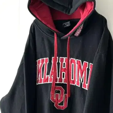 콜로세움 오클라호마 자수 맨투맨 후드티 XL 블랙 검정 구제 의류
