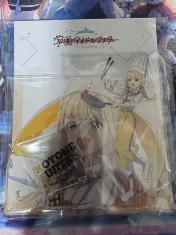 학마스 팝업 스토어 업무 체험 페어 아크릴 스탠드 후지타 코토네