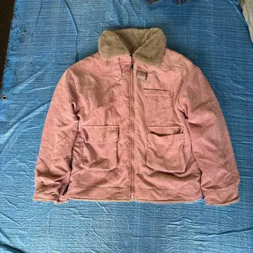 코듀로이 퍼 옷깃 자켓