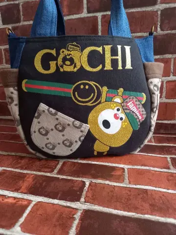 GACHI 토트백 캐릭터 자수
