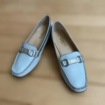 coca 스카이블루 로퍼 힐 3cm 일본제