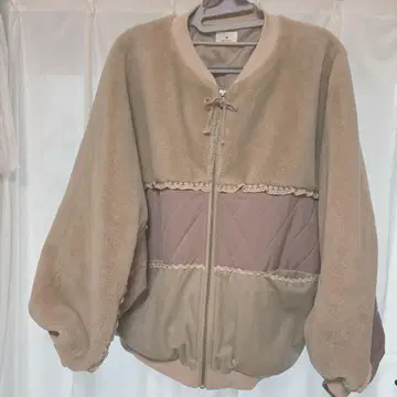 merry jenny 보아 자켓 베이지