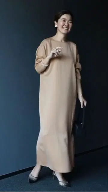 새상품/미사용 Demi-Luxe BEAMS 피브릴 새틴 원피스