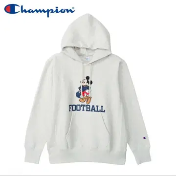Champion 미키마우스 풋볼 후드티