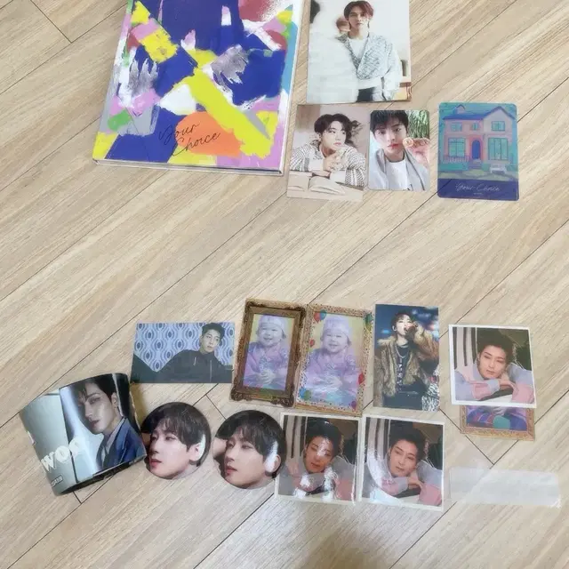 세븐틴 레디투럽 앨범+ 원우 생카 굿즈