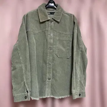 ZARA 아우터 그린