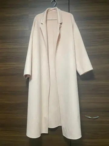 베이스먼트 리버 롱 코트 벨트 없음으로 저렴하게 내놓습니다