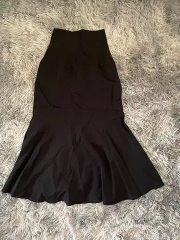 블랙 머메이드 스커트 양산형 스나계