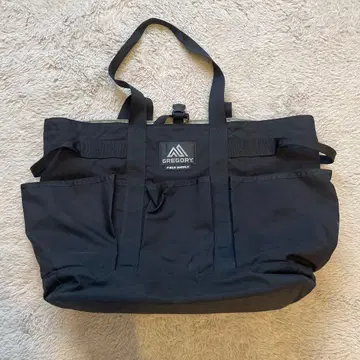 GREGORY 블랙 토트백 빅 사이즈 캠핑 골프 스노우보드