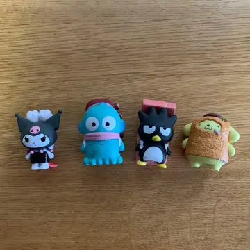 산리오 스시 가챠가챠 4개 세트