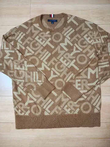 [ 새상품급 ] TOMMY HILFIGER 타미 니트 베이지 L