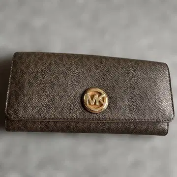 MICHAEL KORS 브라운 장지갑