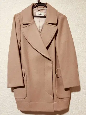 snidel 베이지 체스터 코트