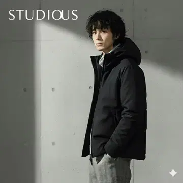 [컨디션 최상] STUDIOUS 700FP 다운 블루종 size: M