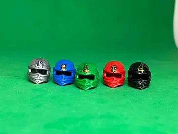 레고 미니 피규어 NINJAGO Headgear 5개 (정품) 020