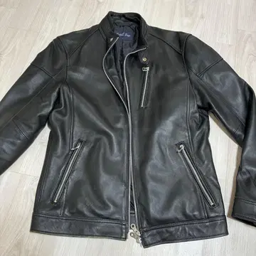 RattleTrap 천연 가죽 싱글 라이더스 L 램 가죽