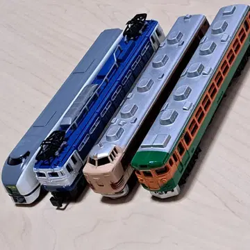 트레인 N 게이지 히타치 외 3량.