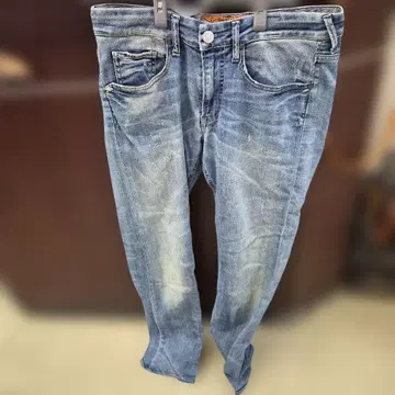 00's Y2K Seal Kay 스트레이트 데님 32