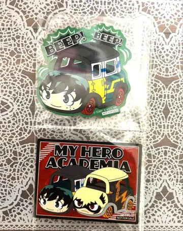 나의 히어로 아카데미아 점프 페스타 토미카 특전 스티커 바쿠고 카츠키
