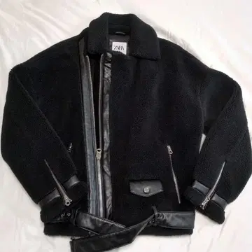 ZARA 자라 라이더 보아 자켓 size [ S ]