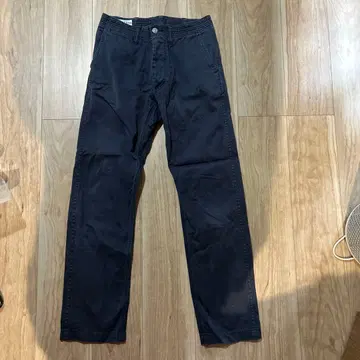 SASSAFRAS 네이비 치노 팬츠 S 사이즈