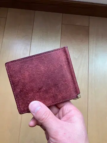 컨디션 최상! 연말 특가! 히즈팩토리 페르마레 머니클립 코치넬라