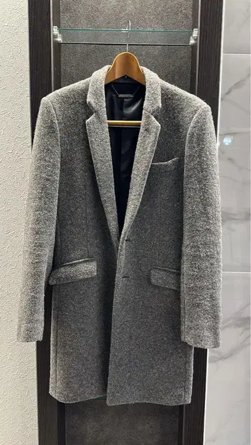 WILD PARTY 그레이 롱 코트