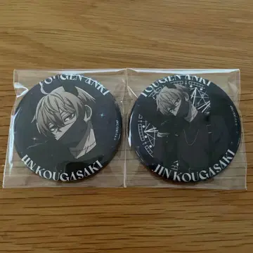 도원암귀 파보테리아 천사 악마 캔뱃지 악마ver. 코우고우자키 진 세트