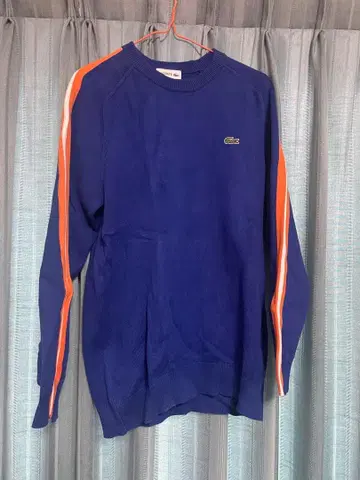 LACOSTE 니트 스웨터 블루