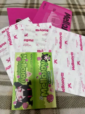 Mellotoy 스퀴즈 종이 백 (구) 포장지, 택