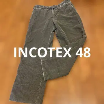INCOTEX 남성용 코듀로이 팬츠 48
