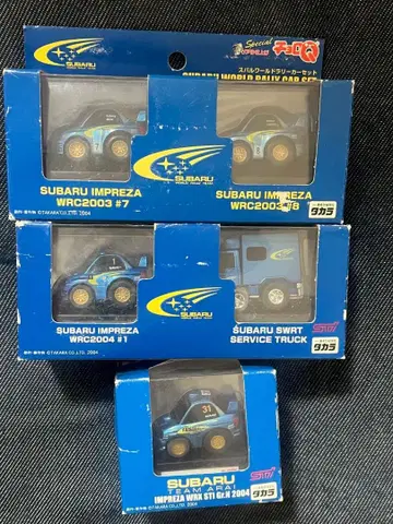 미개봉 SUBARU 임프레자 WRC 쵸로Q 세트