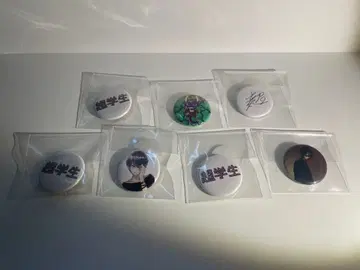 초학생 캔 배지 세트