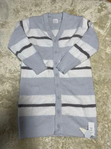 새상품 젤라또피케 롱 가디건 블루 샵 복조리 샵 봉투 포함