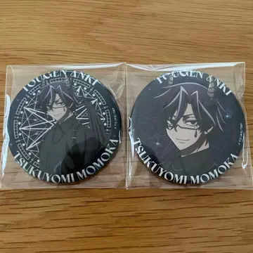 도원암귀 파보테리아 천사 악마 캔뱃지 악마ver. 도화월영 세트