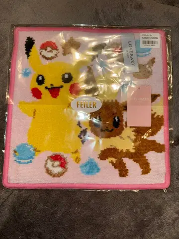 FEILER 피카츄 이브이 타월 손수건