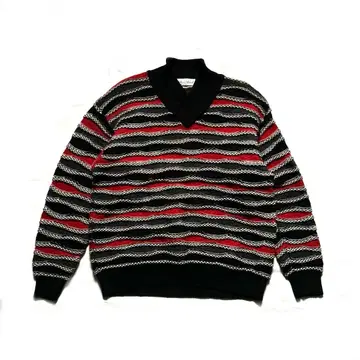 90s 빈티지 GIAN MARCO VENTURI 입체 3D 니트 스웨터