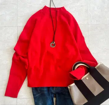 CABaN 캐번 코튼 캐시미어 크루넥 래글런 풀오버