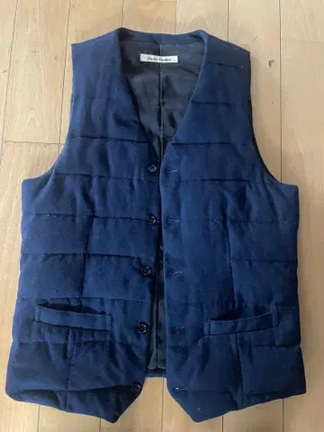 Journal Standard 네이비 퀼팅 다운 베스트