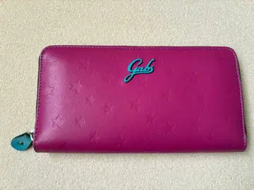 Gab 핑크 별 무늬 장지갑