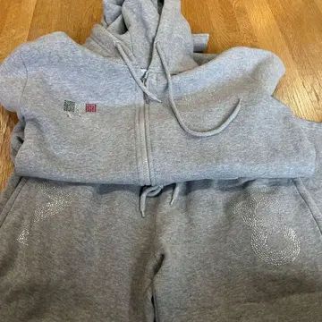 한국 남성용 맨투맨 상하의