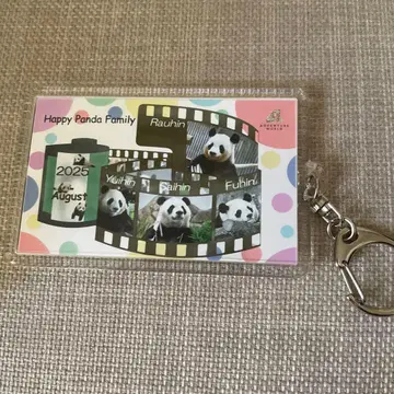 어드벤처 월드 팬더 8월 한정판 키링 패밀리