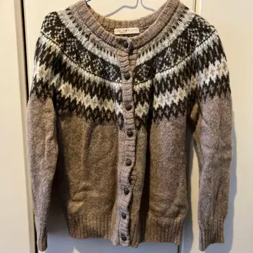 CHILD WOMAN 가디건 브라운