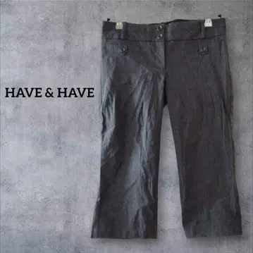 1점 한정 HAVE & HAVE [ M ] 다크 그레이 하프 팬츠 하의